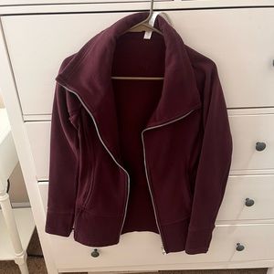 COPY - Maroon Scooba full zip